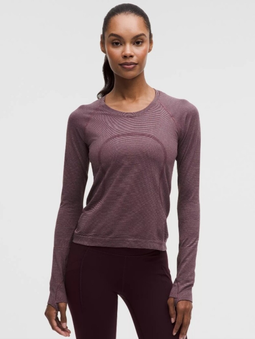 Lululemon Swiftly Tech Long Sleeve Top 2.0 Waist Length Size 4